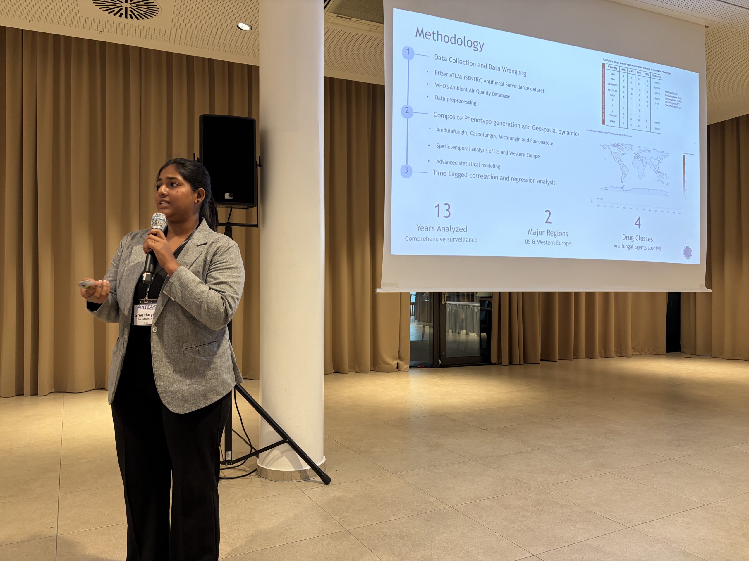 A Data Challenge awardee presenting at ESCMID Global 2026
